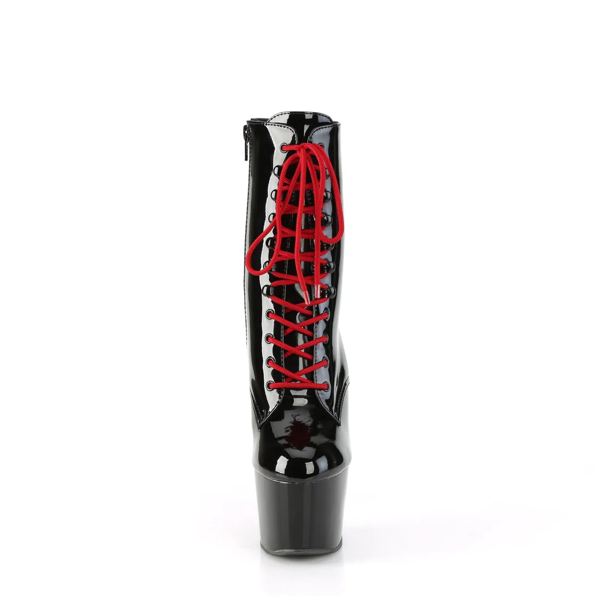 ADORE-1020 Pleaser Black Patent/Red Sexy Platform Shoes (Pole Dancing Heels)